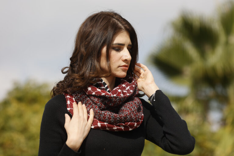 Double-face scarf 1